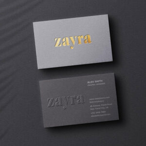 Luxury business cards